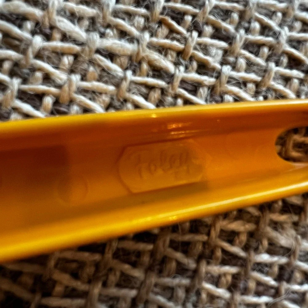 Vintage Foley Grid Masher Kitchen Tool Yellow Potato‎ Food Prep Gadget